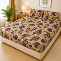 Printed 3 Piece's Quilted Bedsheets Set (100% Waterproof) New Arrivals! Luxury Bedsheet tm-CH06