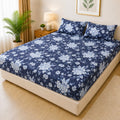 Printed 3 Piece's Quilted Bedsheets Set (100% Waterproof) New Arrivals! Luxury Bedsheet tm-CH03